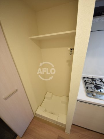 プレサンス谷町七丁目Ⅱの設備|プレサンス谷町七丁目II　収納式洗濯パン