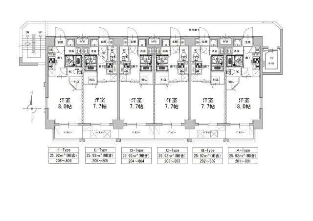 ミラージュパレス新梅田Rioの間取り