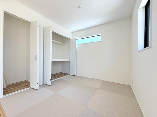 ダイマルタウン　岐阜市中鶉第10　全４区画分譲の和室|一室あると便利な和室は、来客時はもちろん、お子様のお昼寝や遊び場、寝室としてもご利用いただけます。
