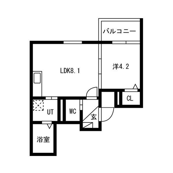 LIX大和田駅前の間取り