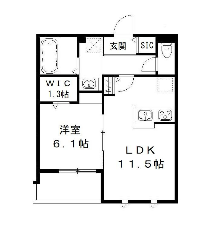 ｂｅｌｌｅ　ｄｏｕｃｅ　ベルドゥースの間取り