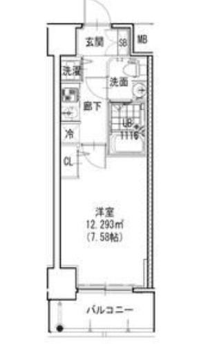 【間取り】 | エスレジデンス神戸磯上通