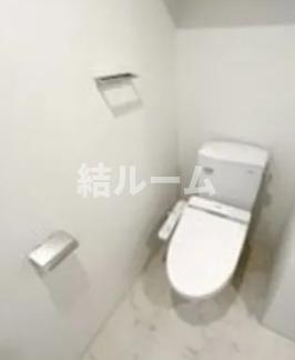 板橋区赤塚３丁目の賃貸マンションのトイレ|別号室参考写真