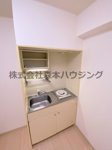 【キッチン】 | 　Fromホキタ1番館 | コンパクトなキッチンで掃除もラクラク
