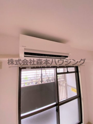 【設備】 | 　Fromホキタ1番館 | エアコンついてます