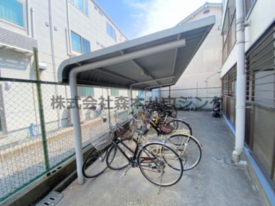【その他共用部分】 | 　Fromホキタ1番館 | 駐輪場です