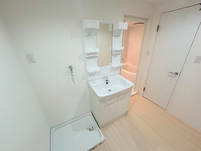 マンションサルナートの洗面所