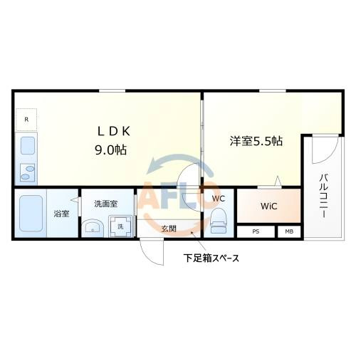 フジパレス山之内ノースの間取り|フジパレス山之内ノース　間取り