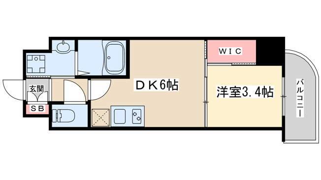 【間取り】 | セレニテ谷町四丁目アリエ