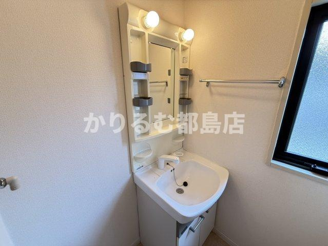ライラック野江の洗面所