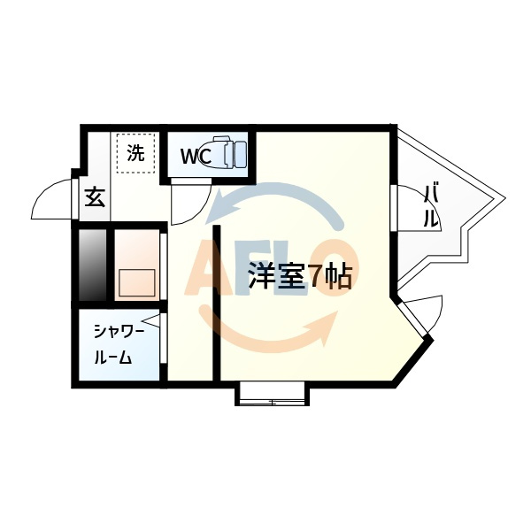 アーク上町台Ⅱ番館　真田山小学校区の間取り|アーク上町台　間取り