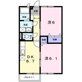 【間取り】 | エトワール樋口Ａ