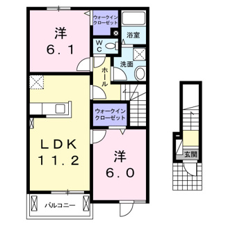 【間取り】 | サンリット　Ｎ