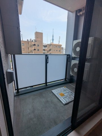 PROUD FLAT浅草アベニューの設備|10F、バルコニーからスカイツリー隅田川花火見えます