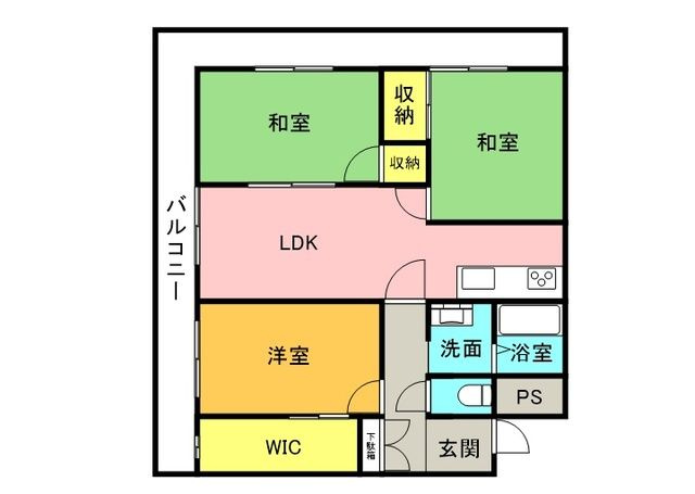 ロイヤルハイツＭＩＴＳＵＹＡの間取り