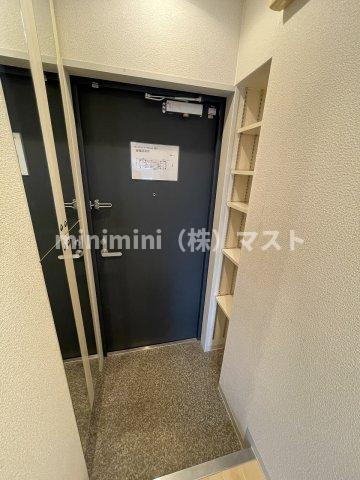 サンキャドマスミナミ堀江の玄関
