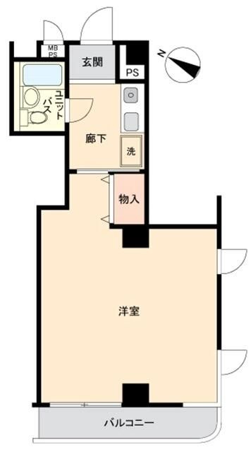ラポルテ・ルージュ妙蓮寺弐番館の間取り