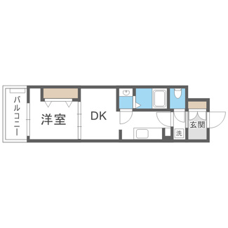 【間取り】 | Alivis九条