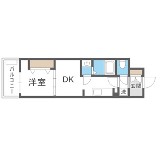 【間取り】 | Alivis九条