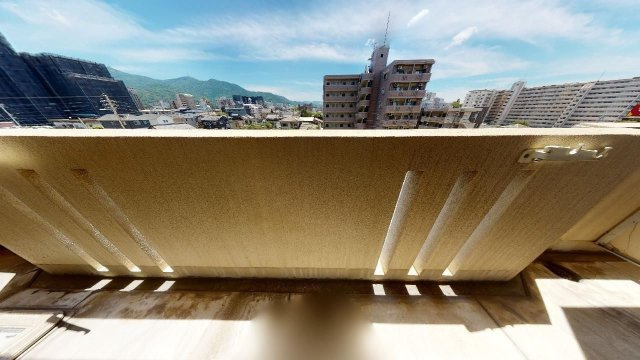 アビタシオンオキのバルコニー