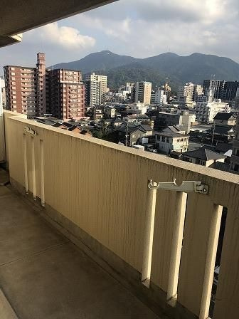 アビタシオンオキのバルコニー