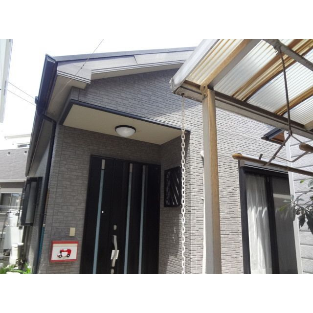 伊加賀本町平屋の外観