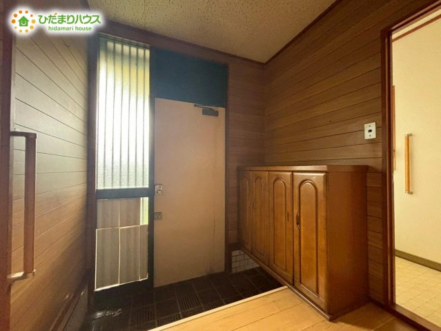 野田市柳沢　中古戸建　昭和53年築の玄関