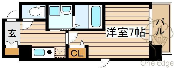 SWISS梅田東の間取り