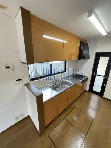 砂新田貸家のキッチン