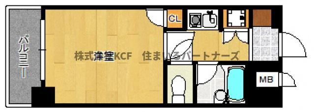 ダイナコート久留米レジックスの間取り