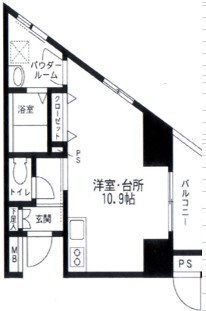 スカイプラザⅡ 【間取り】 | スカイプラザⅡ