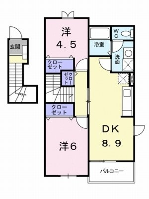 【間取り】 | ビルゴ・レオーネＡ