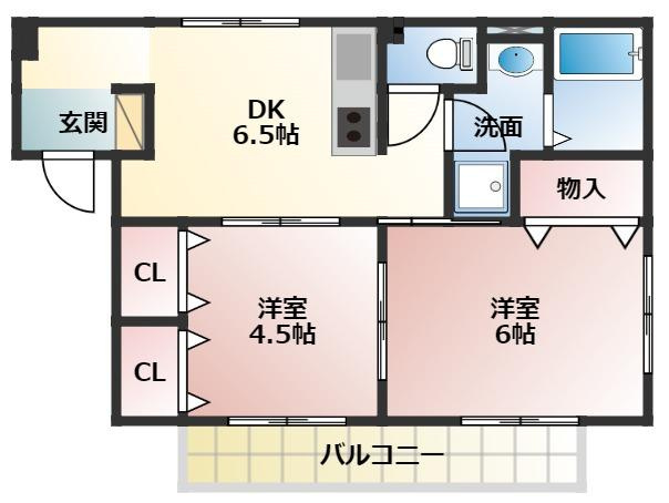 【間取り】 | ウイングハイツ
