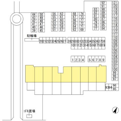 【区画図】 | サーパス三津弐番館