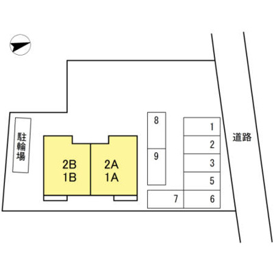 【区画図】 | コーポ松ノ木