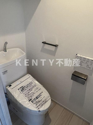 【トイレ】 | レガリス品川南大井Ⅲ | 落ち着いたトイレです