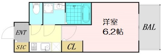 【間取り】 | エスリードレジデンス大阪福島シティウエスト