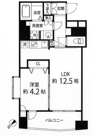 レニール本駒込の間取り