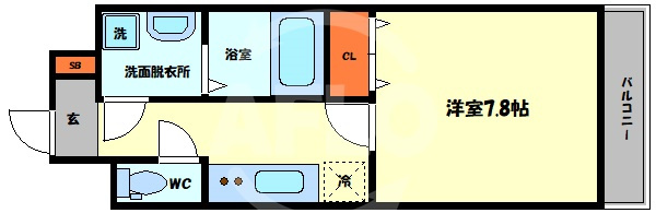 トレノーヴェ南巽の間取り|トレノーヴェ南巽　間取り
