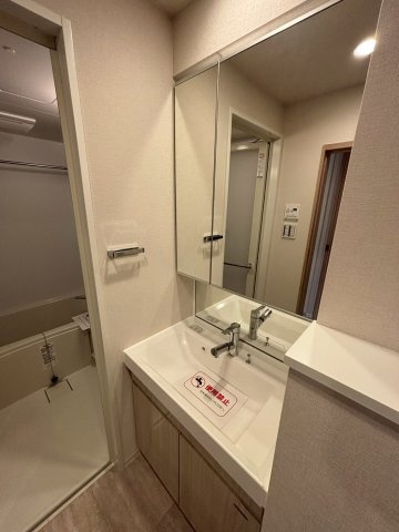 グランエール西日暮里NORTHの洗面所