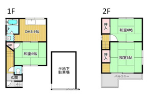【間取り】 | 中古戸建住宅