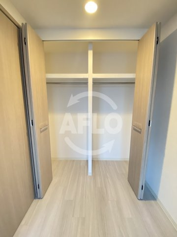 ファステート大正駅前トロフィの収納|ファステート大正駅前トロフィ　クローゼット
