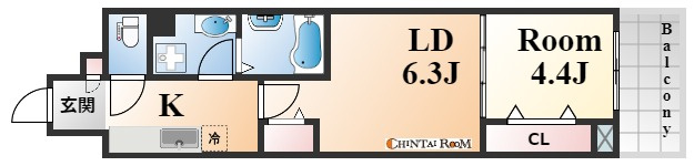 ラパンすみよしの間取り