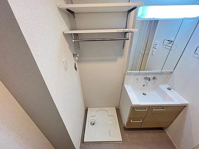 ベルフローラの洗面所