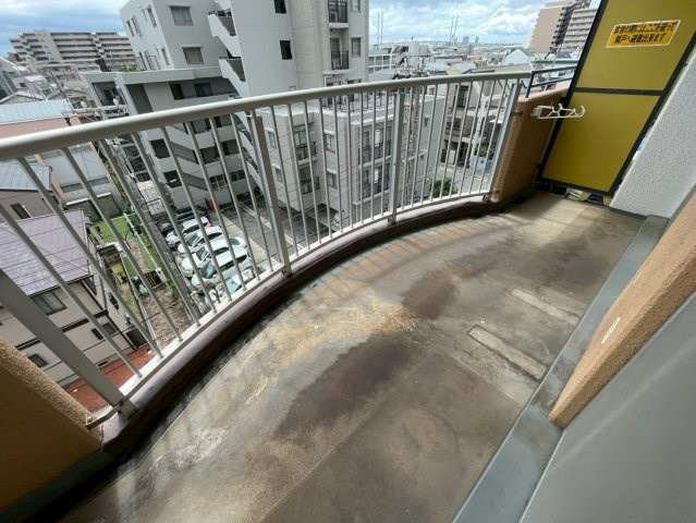 芦屋サウスマンションのバルコニー