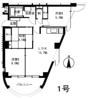 ステラ田中町の間取り