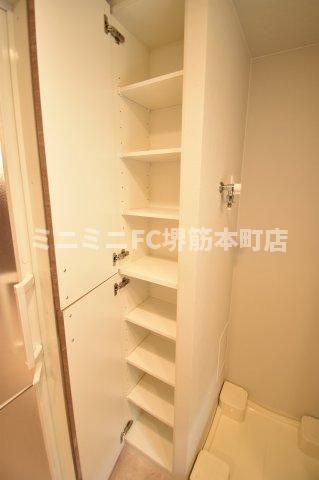 大阪市中央区南本町１丁目の賃貸マンションの収納