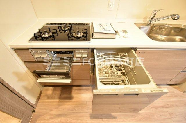 大阪市中央区南本町１丁目の賃貸マンションのキッチン