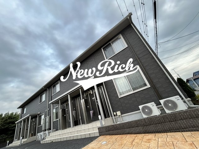 高崎市矢中町のアパートの外観