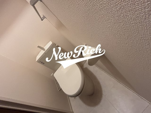 高崎市矢中町のアパートのトイレ